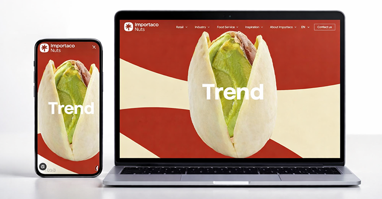 Importaco Nuts estrena nueva web profesional