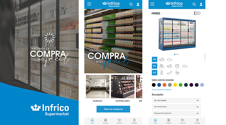 Infrico Supermarket presenta su nueva app