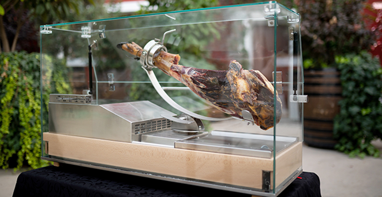 vitrina para jamón ibérico Inón 360