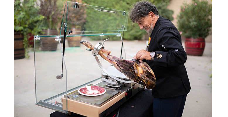 vitrina para jamón ibérico Inón 360