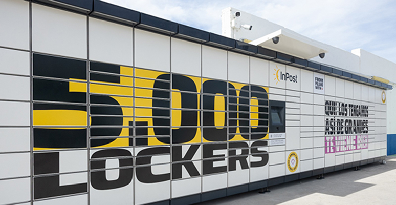 Lockers Inpost: 5.000 en la península y comeinzan a instalarse las taquillas inteligentes de mayor tamño