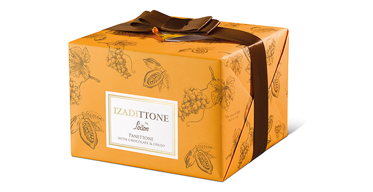 Izadittone, un panettone con chocolate y orujo de vino de cepas propias