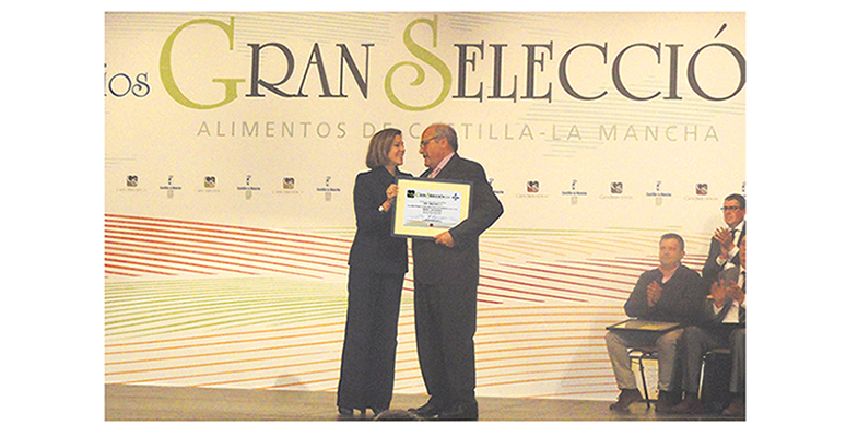 Jamones El Chato recoge el premio como Mejor Jamón Serrano de Castilla-La Mancha