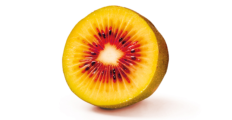 Kiwi Passion presenta en España Red Passion, el primer kiwi de corazón rojo de producción española