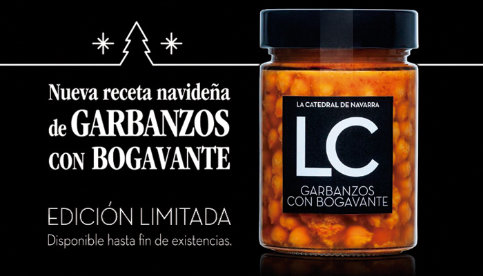 Garbanzos con bogavante: nueva receta navideña, edición limitada