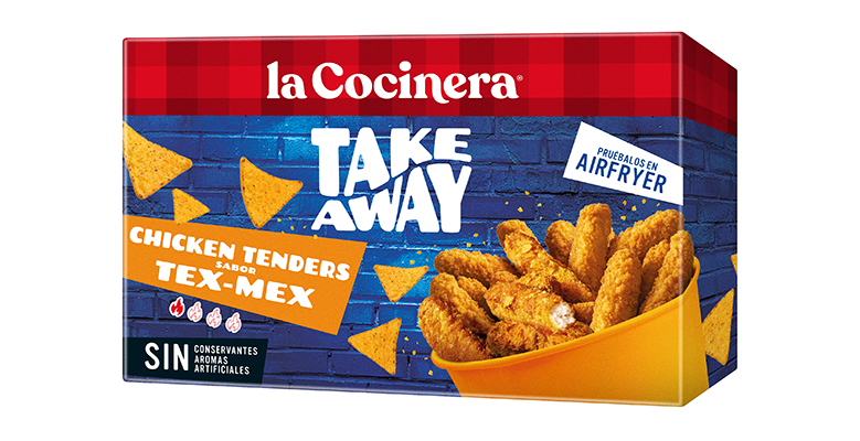 La Cocinera Take Away tenders tex mex