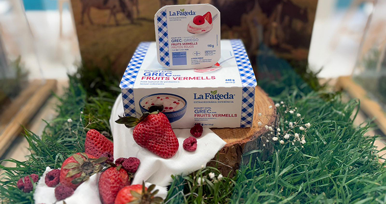 La Fageda presenta sus yogures griegos con trozos, helados y mermeladas en Alimentaria
