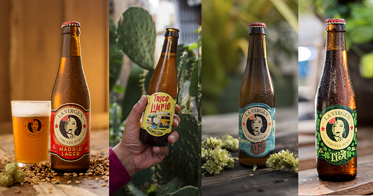 Cervezas La Virgen triunfa en los World Beer Awards