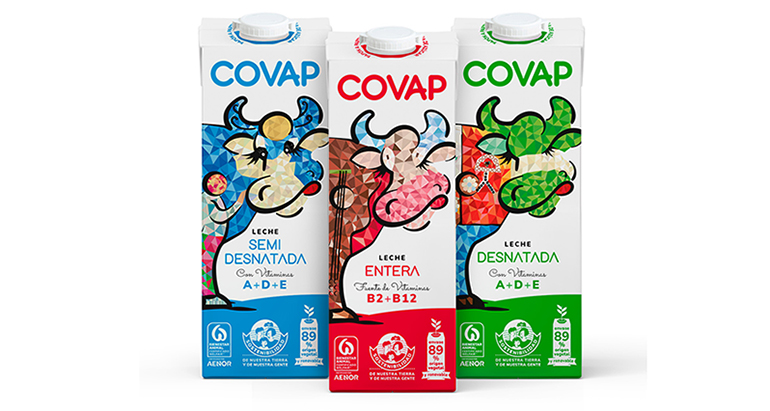 Lácteos Covap Briks leche