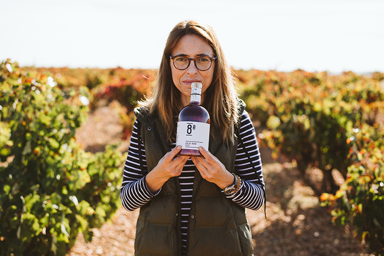 María Burgoa Cobreros de la Bodega Lar de Maía