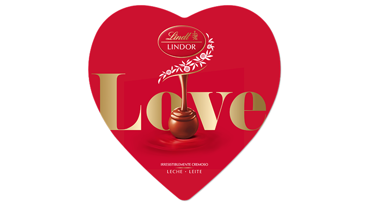 Lindt caja de corazón