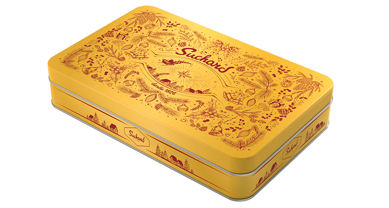 Lata turrón Suchard