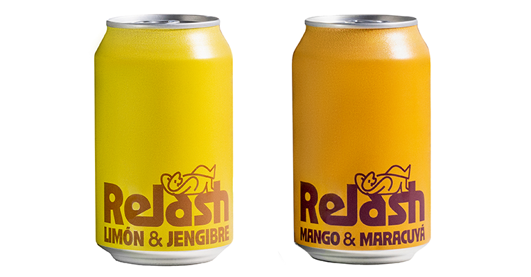 latas relash refrescos