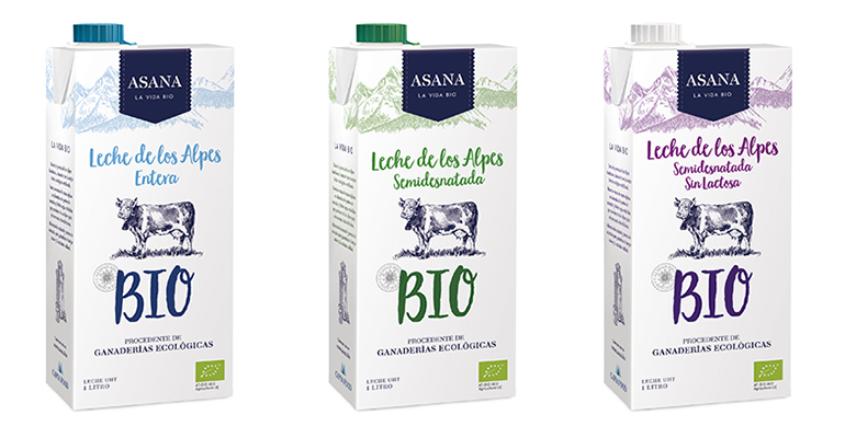 Nueva gama de lácteos bio, con origen en los Alpes austriacos
