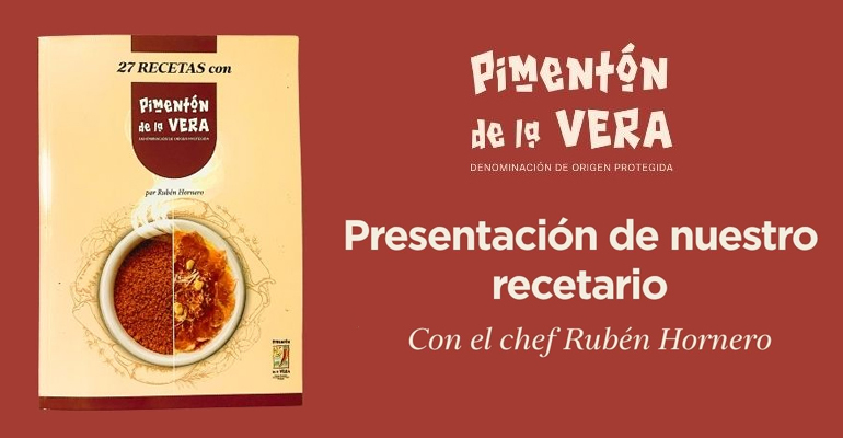 libro recetas pimenton Vera DOP