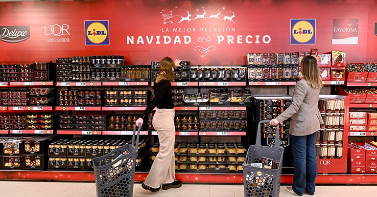 Selección Deluxe para Navidad de Lidl