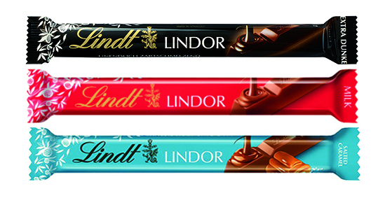 Lindt, Lindor sticks chocolate 