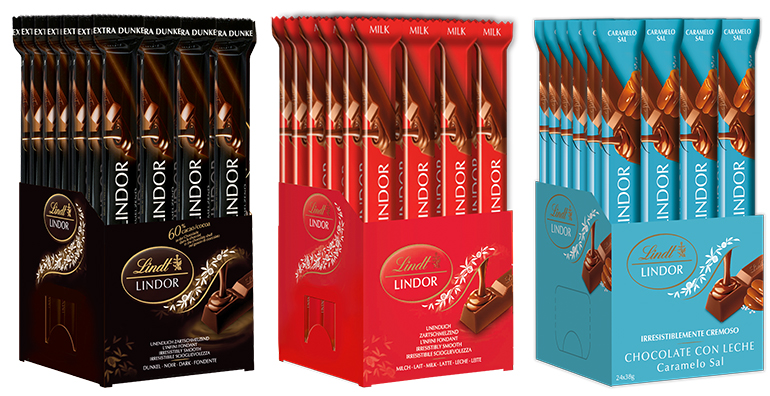 Lindor sticks: la revolución en snacks de Lindt