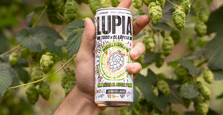 cerveza Lupia Hijos de Rivera