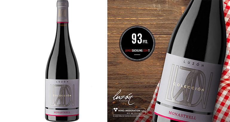Luzón Colección Monastrell es reconocido por el prestigioso crítico James Suckling  