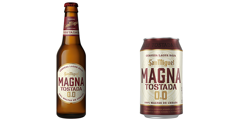 Magna tostada 0,0, una cerveza con más color, más sabor y un intenso carácter aromático