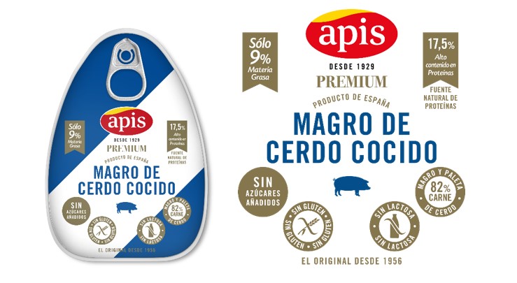 Magro de cerdo Apis: el único en su categoría hecho exclusivamente con las carnes más nobles del cerdo