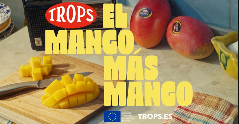 Trops busca impulsar el consumo de mango español con una ambiciosa campaña