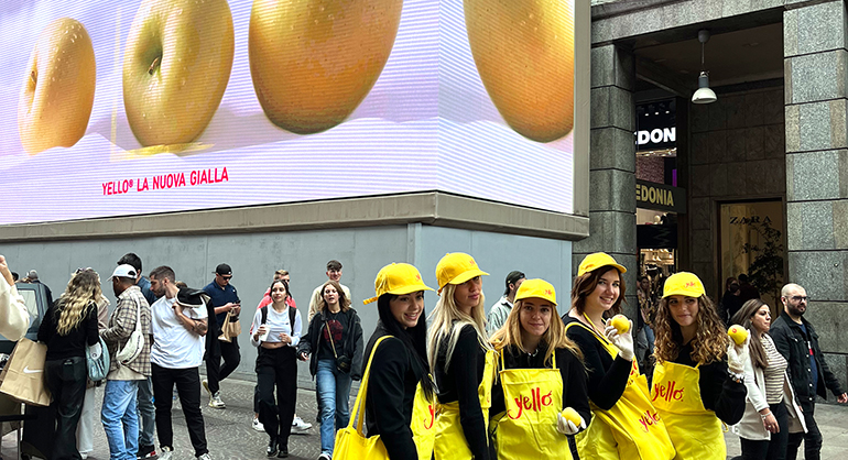 La manzana amarilla Yello de origen japonés y cultivada en Italia llega a los mercados