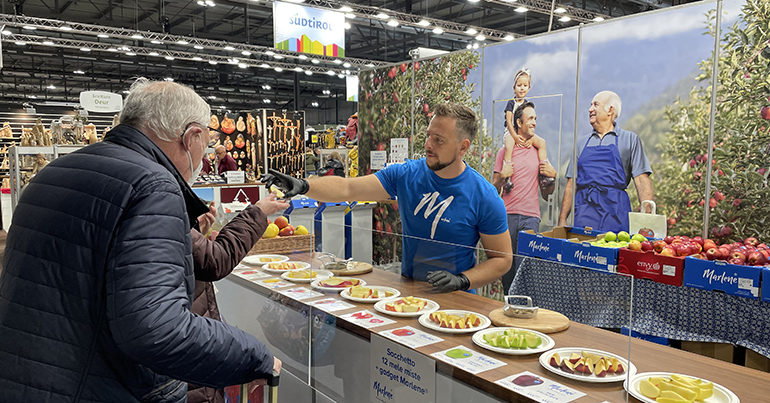 Las manzanas VOG muestran todo su potencial en 5 ferias internacionales