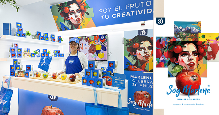 manzanas Marlene puntos de venta