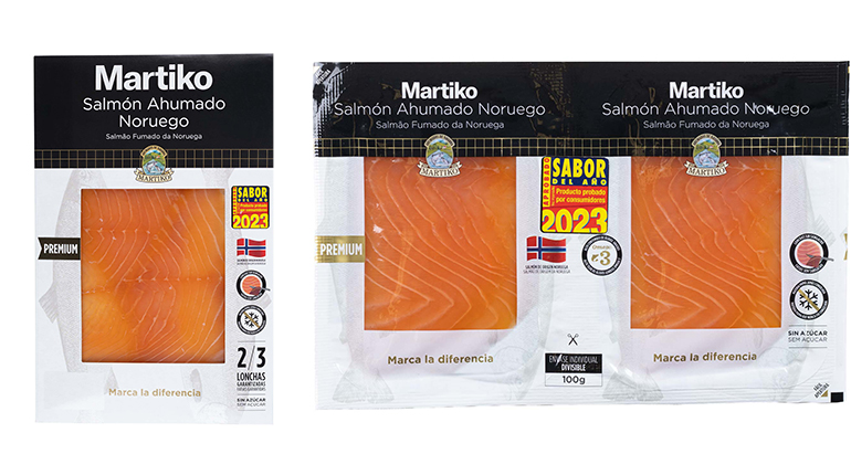 La gama de Salmón ahumado noruego Premium de Martio es Sabor del Año 2023