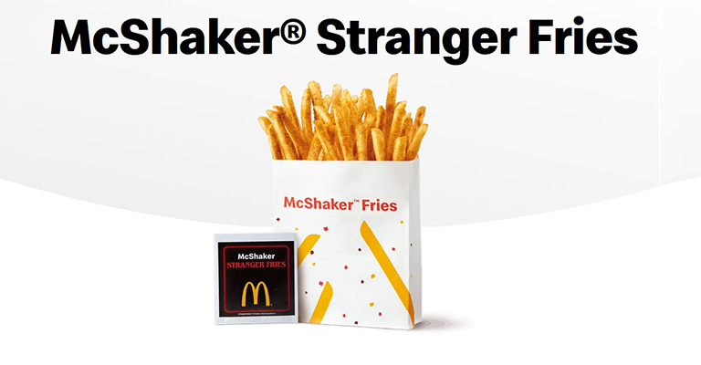 McDonalds Stranger Fries