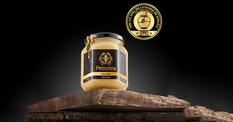 Premiada miel de Lavanda crema, suave y con propiedades relajantes