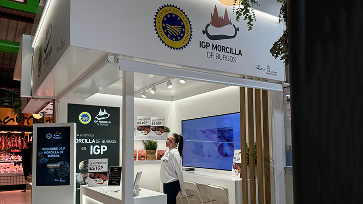 La IGP Morcilla de Burgos llega al Mercado de la Paz en Madrid para mostrar su autenticidad