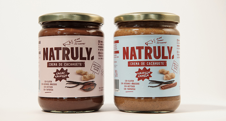 Natruly Crema de Cacahuete Cacao y Vainilla 500g