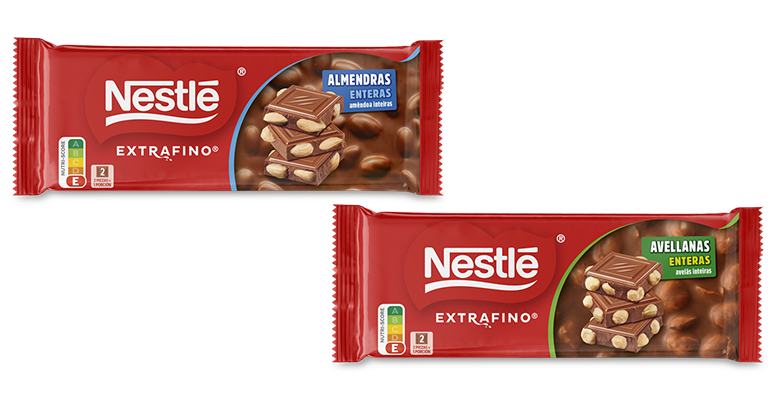 Nestlé Extrafino almendras y avellanas