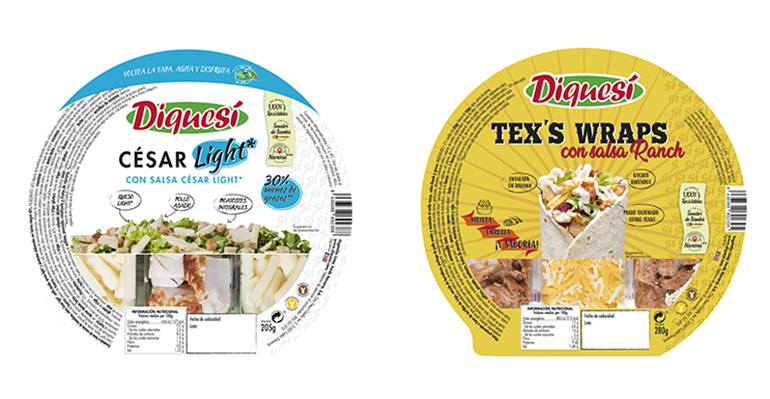 Llega la nueva ensalada Cesar Light y el kit de tortillas de trigo Tex’s Wraps