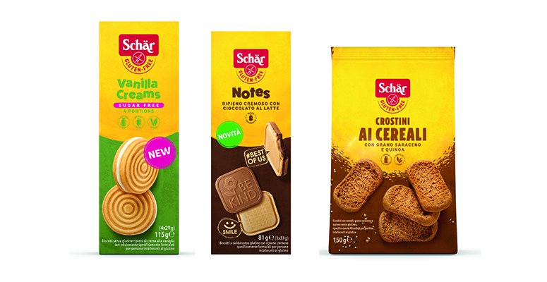 Novedades Dr Schar en galletas y panes sin gluten