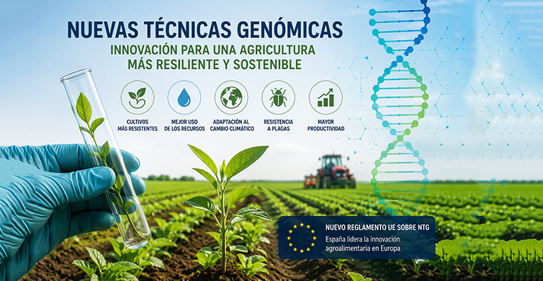 España se prepara para liderar la nueva era de los cultivos genómicos en Europa