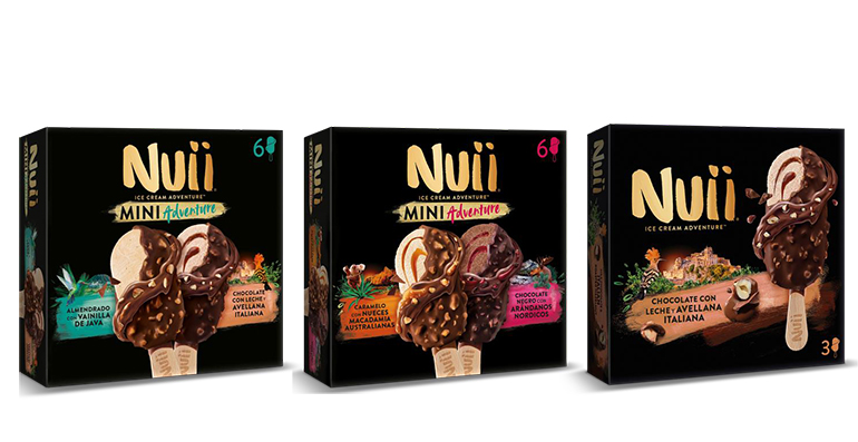 Nuevos helados Nuii