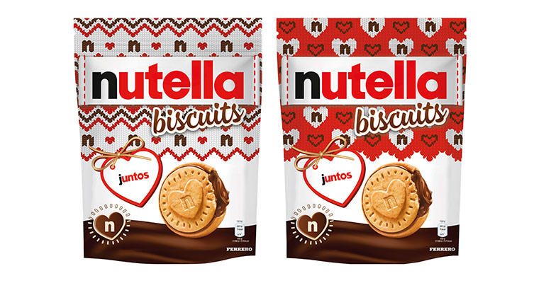 Nutella biscuits Navidad