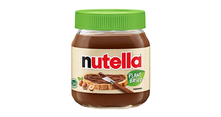 Nutella plant-based