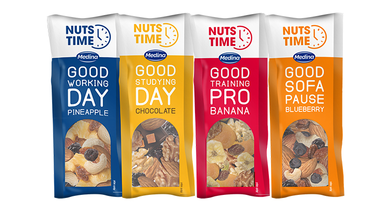 Nuts Time renueva su imagen para acercar estos mix saludables con frutos secos al consumidor