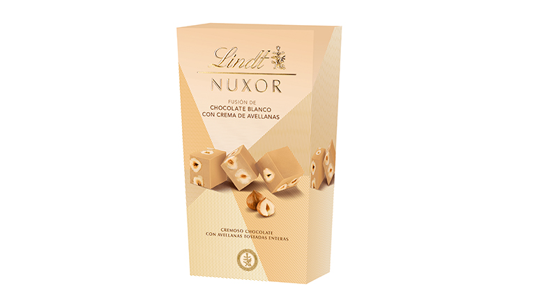 Nuxor bombones Lindt chocolate blanco