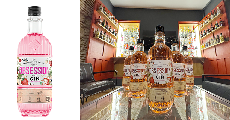 ginebra fresa Obsession Gin Straberry