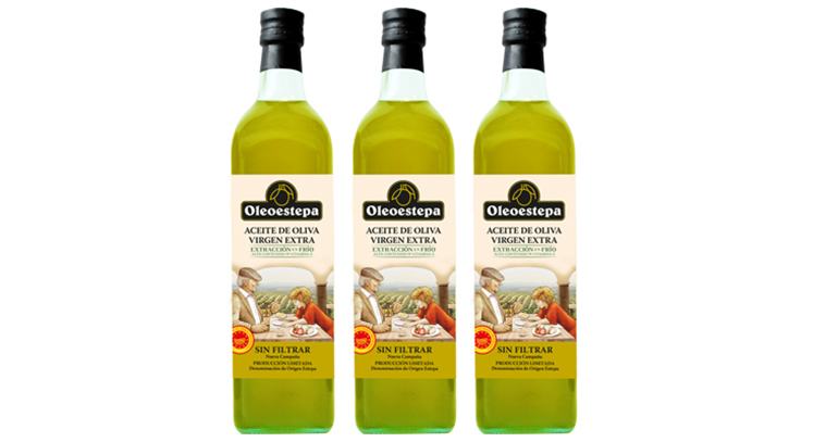 Aceite de oliva virgen extra en rama y sin filtrar, origen Estepa