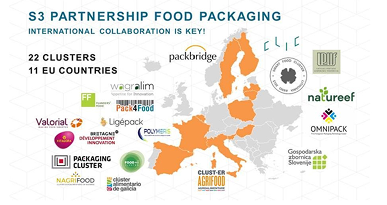 El Packaging Cluster se une a la Plataforma de Especialización Inteligente de Alimentación y Packaging (Smart Specialisation Platform)