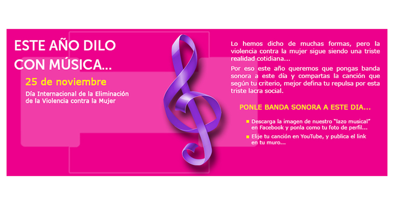 Calidad Pascual contribuye con música a la lucha contra la violencia de género