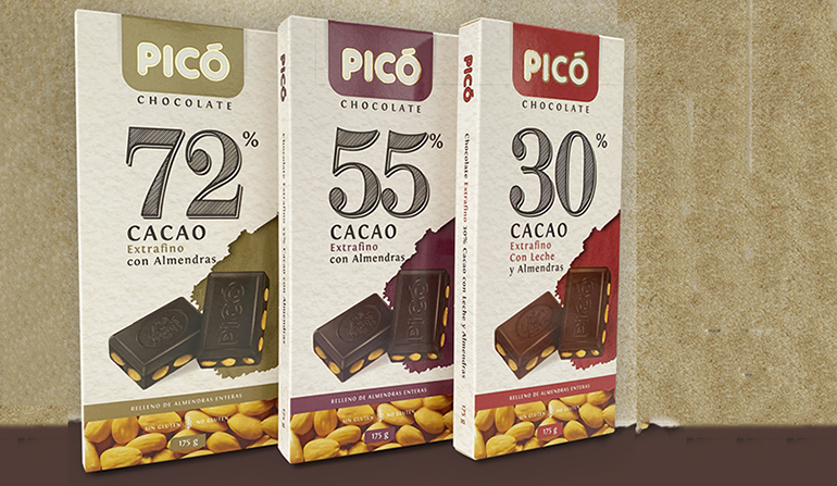 Turrones Picó se estrena en las tabletas de chocolate