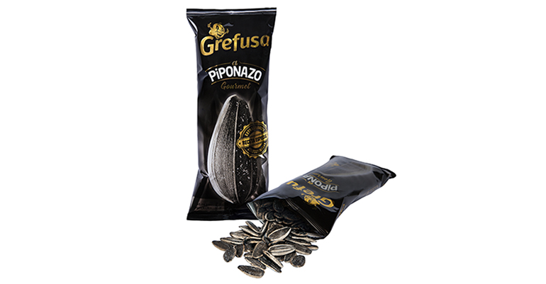 El Piponazo Gourmet: Grefusa selecciona pipas premium con semillas extragrandes esprayadas con aceite de oliva y espolvoreadas con sal marina 